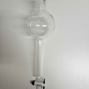 Second-hand separatory column with reservoir