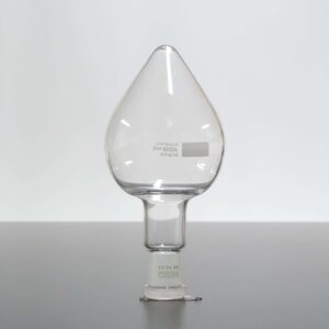Pear shaped flask