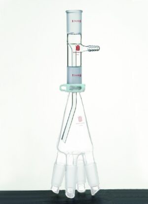 Distillation, A59 straight distribution adapter, receiving set, Bredt