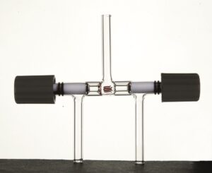 Valve S58, Vacuum, PTFE-Plug, O-ring, 3-way