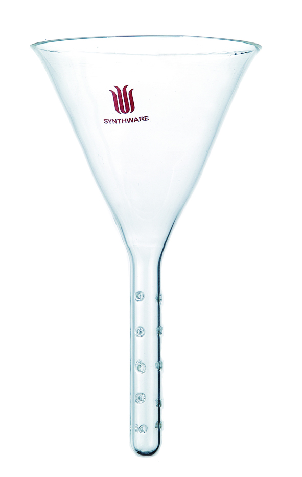 Funnel F29, solvent addition