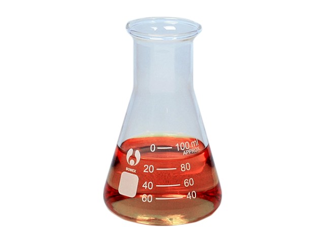 Narrow neck borosilicate Erlenmeyer flask