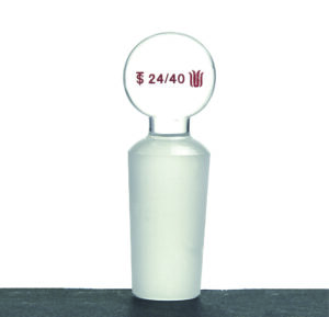 Synthware 14/23 Stopper, glass, solid, penny-head (S291420B)