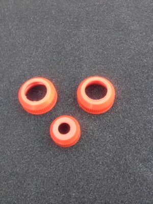 Synthware 8mm Cap, compression, with hole (RC005)
