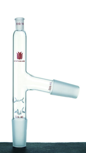 Synthware Adapter A13, distilling head, thermometer, Vigreux