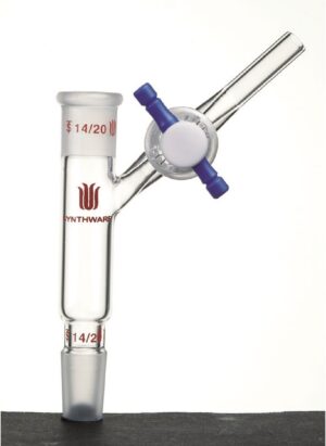 Synthware Adapter A19, stopcock PTFE, connecting