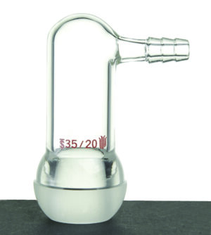 Synthware Adapter A29S, hose connection, 90°, ball joint, vacuum/gas (A293520)