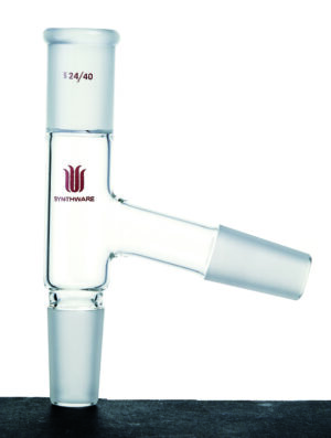 Synthware Adapter A35, distilling head, 2-neck, 75°