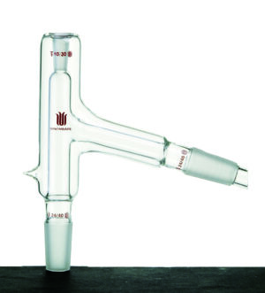 Synthware Adapter A54, distilling head, thermometer