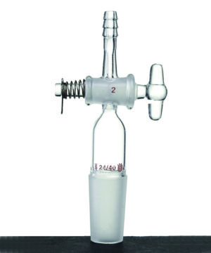 Synthware Adapter A61, stopcock glass, vacuum/gas