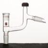 Synthware Adapter A90, distilling head, side plain thermometer port
