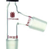 Synthware Adapter A97, distilling head, 2-neck, 75°, thermometer