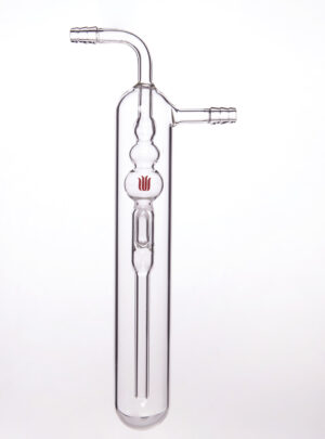 Synthware Bubbler B25D, mineral oil, with check valve (B257040D)