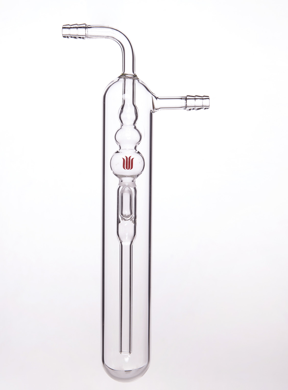 Synthware Bubbler B25D, mineral oil, with check valve (B257040D)