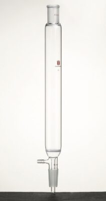 Synthware Chromatography, column F38C, 29/32 joints, heavy wall design, fritted disc, vacuum