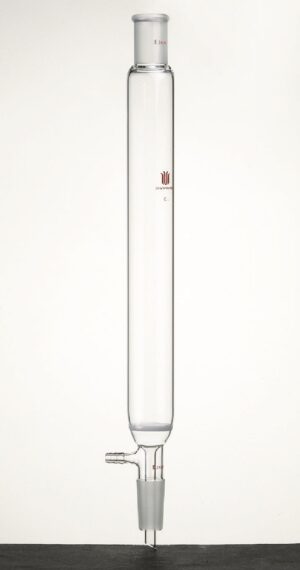 Synthware Chromatography, column F38C, 29/32 joints, heavy wall design, fritted disc, vacuum
