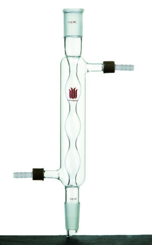 Synthware Condenser C62, Allihn, removable hose connections