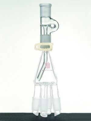 Synthware Distillation, A58 straight distribution adapter, receiving set, Bredt