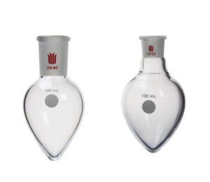 Synthware Flask F32, 1-neck, pear shaped