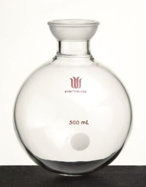 Synthware Flask F52, 1-neck, round bottom, spherical joint