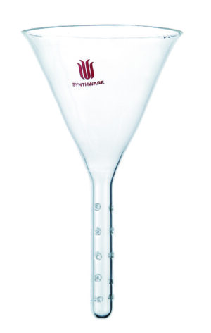 Synthware Funnel F29, solvent addition