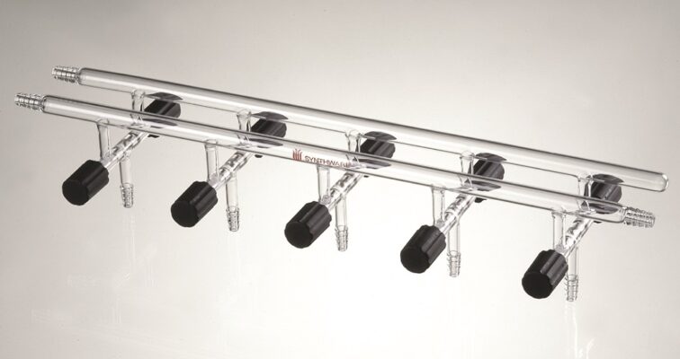 Synthware Manifold M10, vacuum valves, double