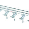 Synthware Manifold M42, hollow glass stopcocks, double