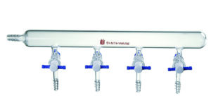 Synthware Manifold M50, PTFE stopcocks, single
