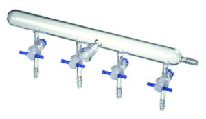 Synthware Manifold M54, PTFE stopcocks, single