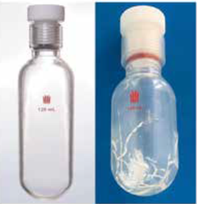 Synthware Pressure vessel P16D, heavy wall*, tube, protective covering application range -40°C and 80°C