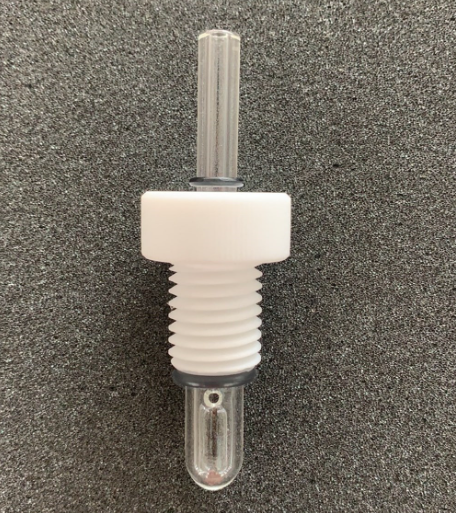 Synthware PTFE special bushing B10TF, 15mm GL thread, with PTFE-coated O-ring (B100015TF)