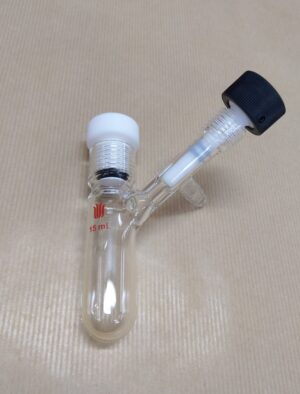 Synthware Reaction tube P26, heavy wall, with side port