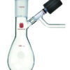 Synthware Schlenk flask F90H, modified, vacuum valve