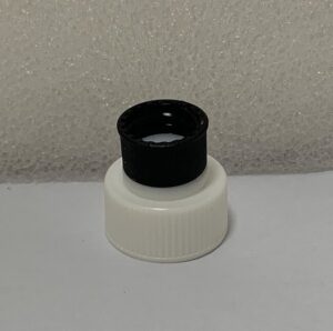 Synthware Small sealing connector W20 made of nylon, thread size 20-400 to 13-425 (W2013)