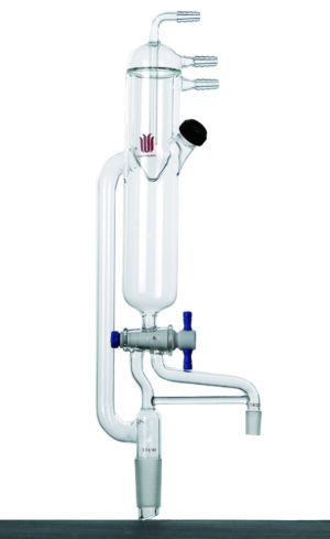 Synthware Solvent still head, built-in condenser (FT-357)
