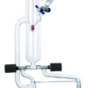 Synthware Solvent still head S27, vacuum valves