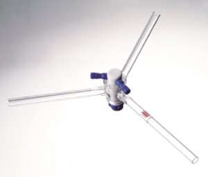 Synthware Stopcock S41, 1:5, PTFE, 120° bore (S411530)