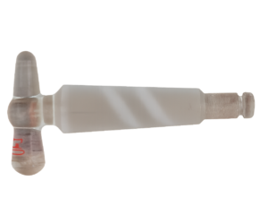 Synthware Two-Way Solid Glass Stopcock Plug, 4mm Diameter (M230005T009)