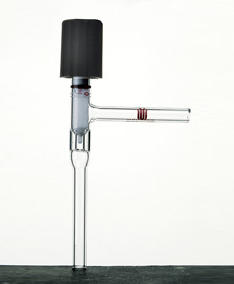 Synthware Valve, Vacuum, PTFE-Plug, protected O-ring, 90°, metering (FT-419)
