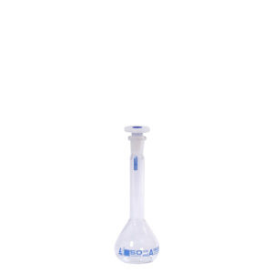 Volumetric flask, class A, with PE stopper